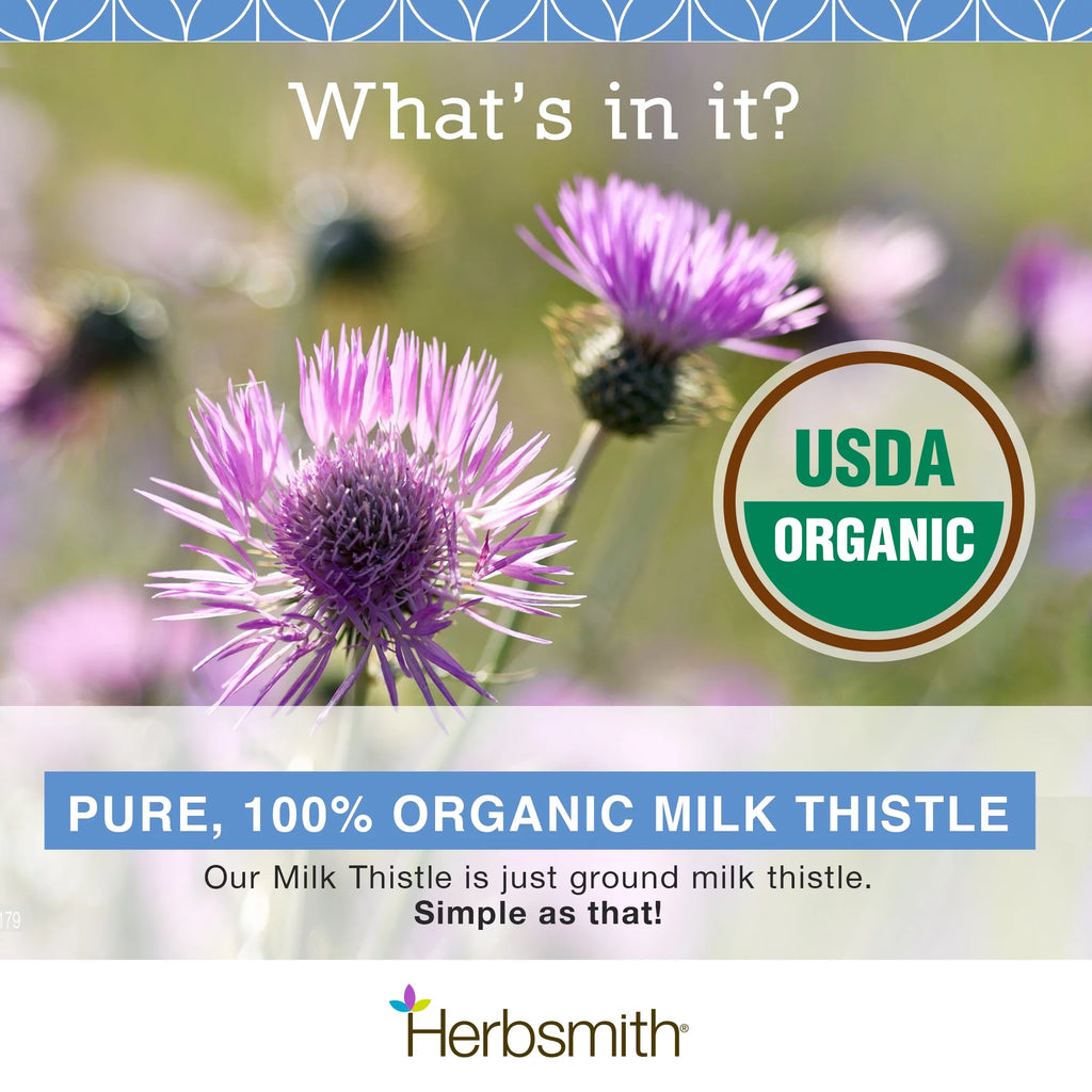 Organic Milk Thistle Powder for Dogs and Cats Liver Supplement L725679