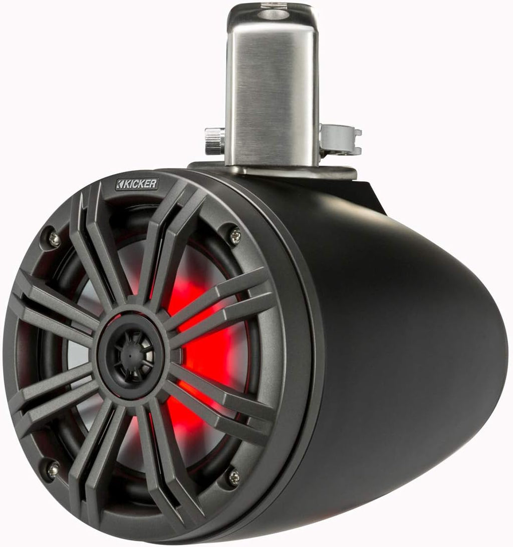 6.5" 390W Marine Wakeboard Tower Speakers with LED J219