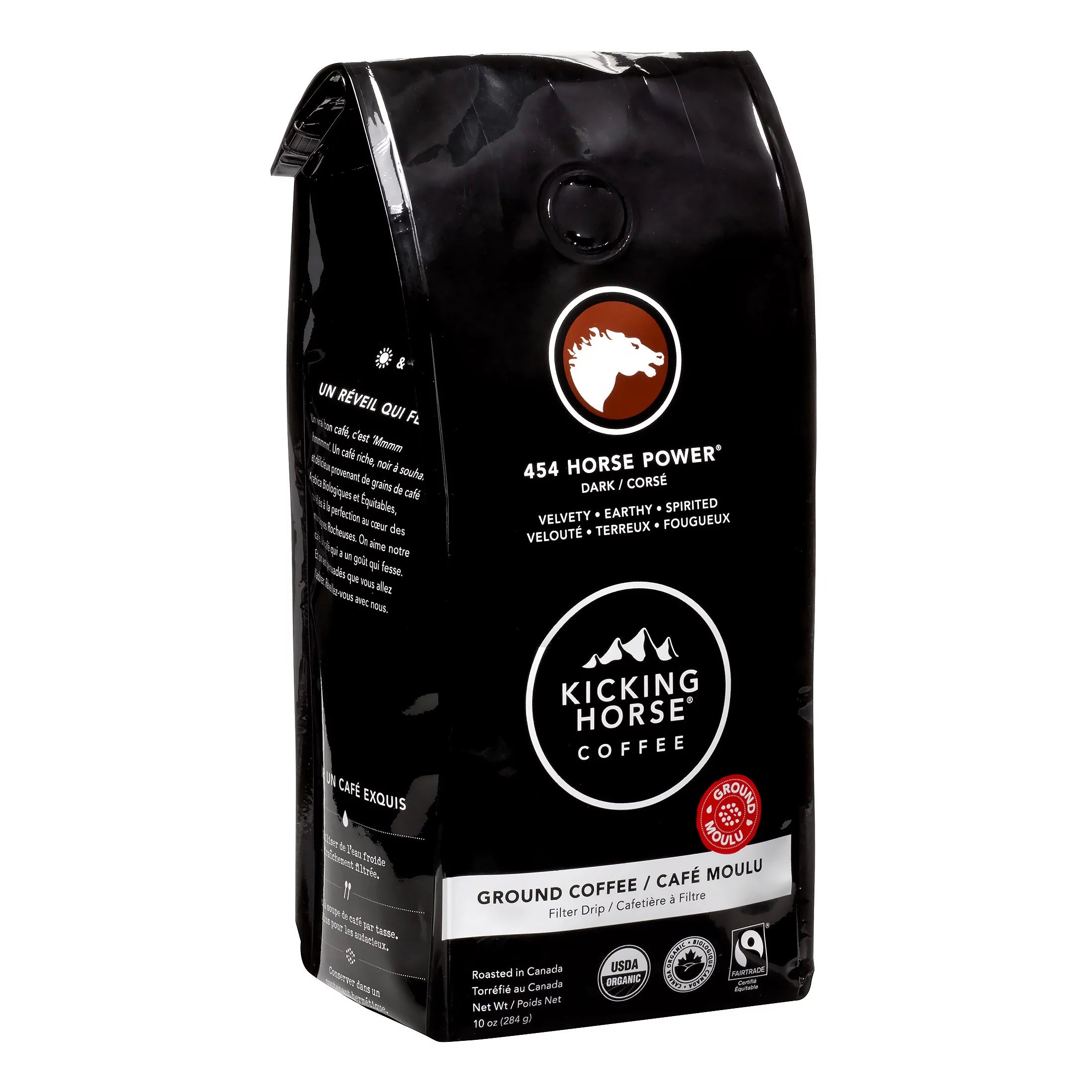 Dark Roast Ground Coffee, 10 oz X320189