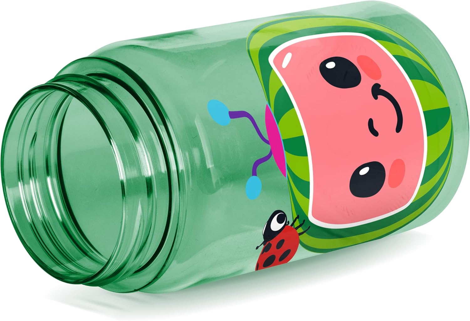 CoComelon Kids Water Bottle Plastic BPA-Free Tritan Cup with Leak Proof Straw Lid Z2544