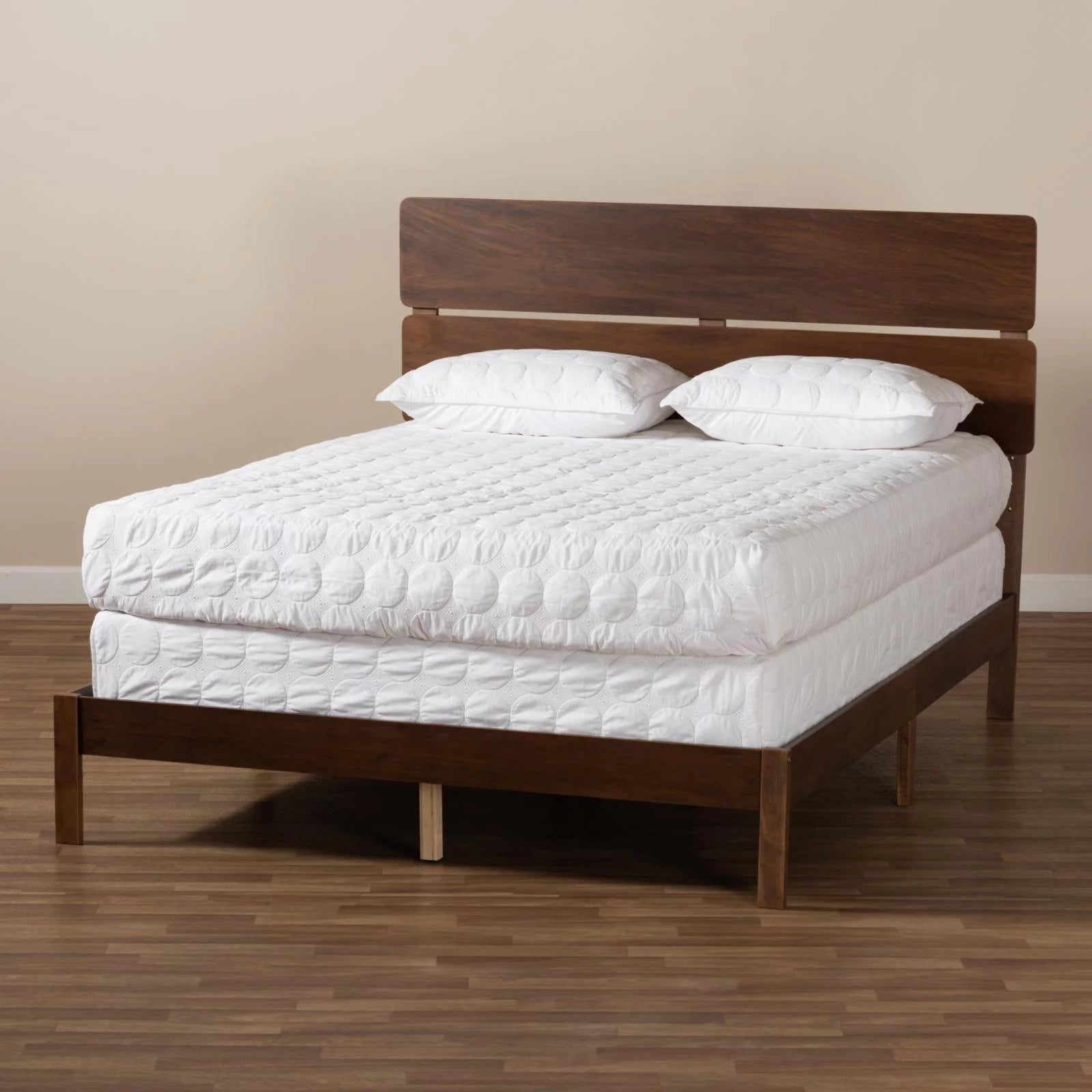 Full Size Wood Panel Bed J889306