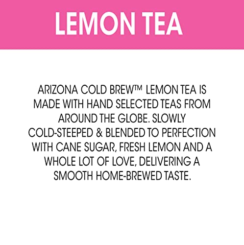 Half and Half Iced Tea Lemonade with Cane Sugar, 16 Fl Oz (Pack of 12) A226