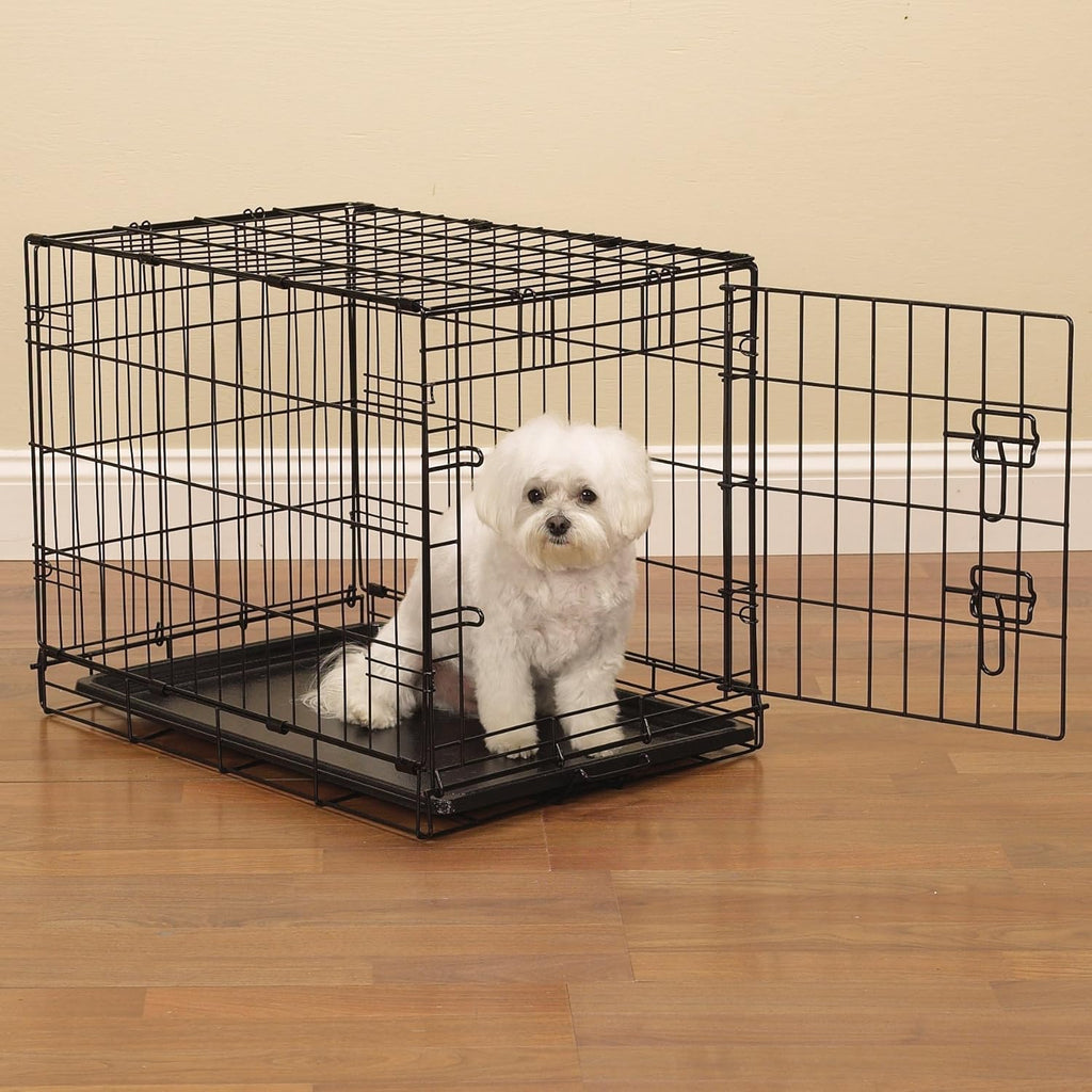 Dog Crate for Pets, Black, Medium-Large Y23192