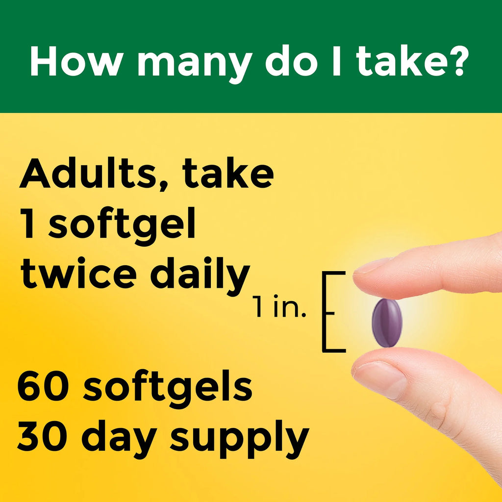 Eye Vitamins Softgels, 60 Count S217433