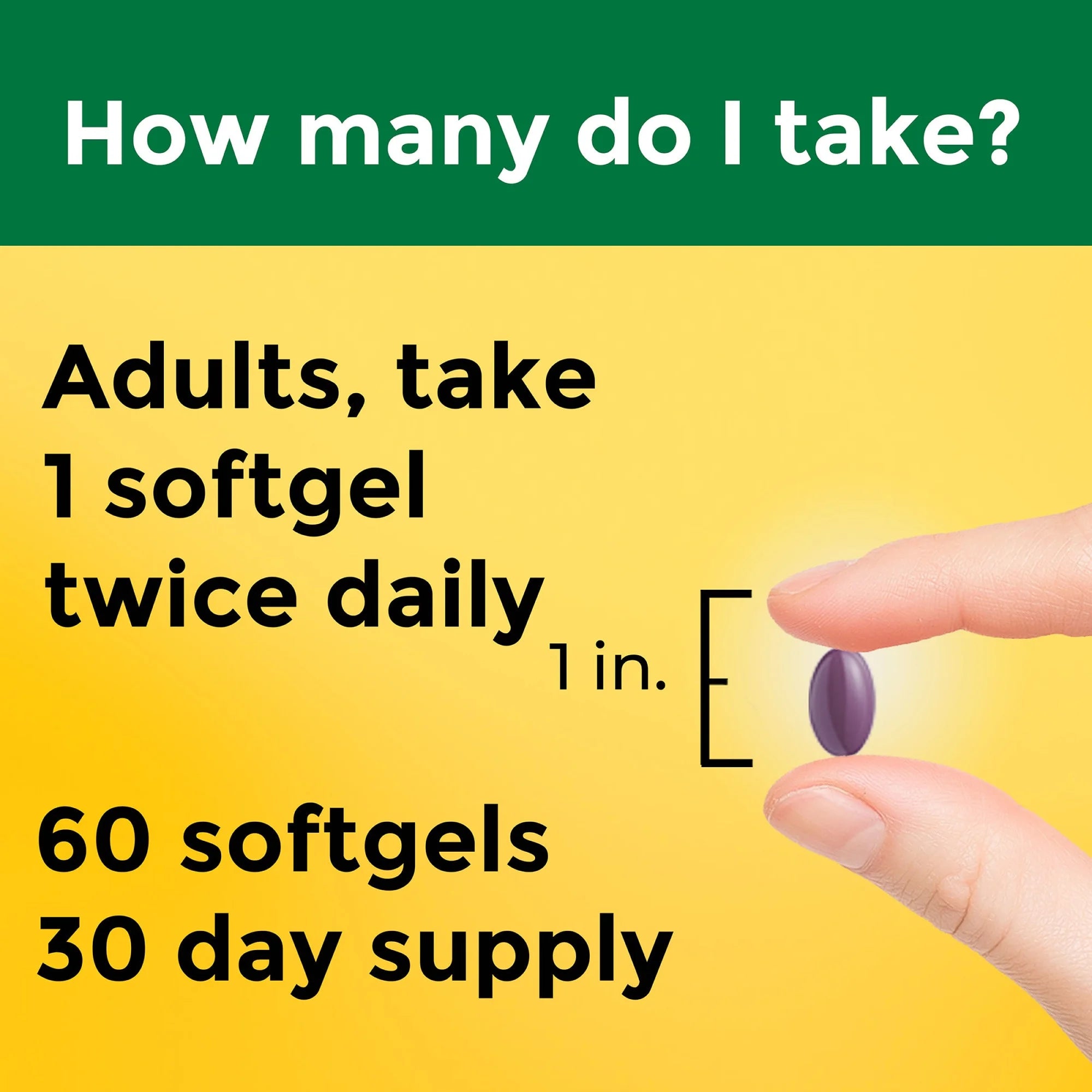 Eye Vitamins Softgels, 60 Count S217433