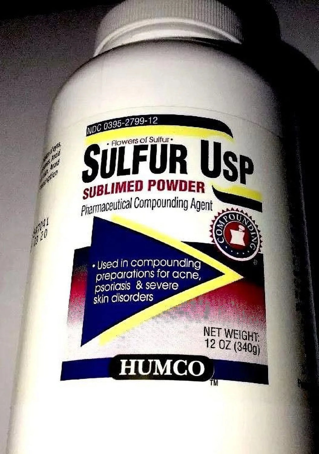 Sublimed Sulfur Powder, 12 Oz. C5691