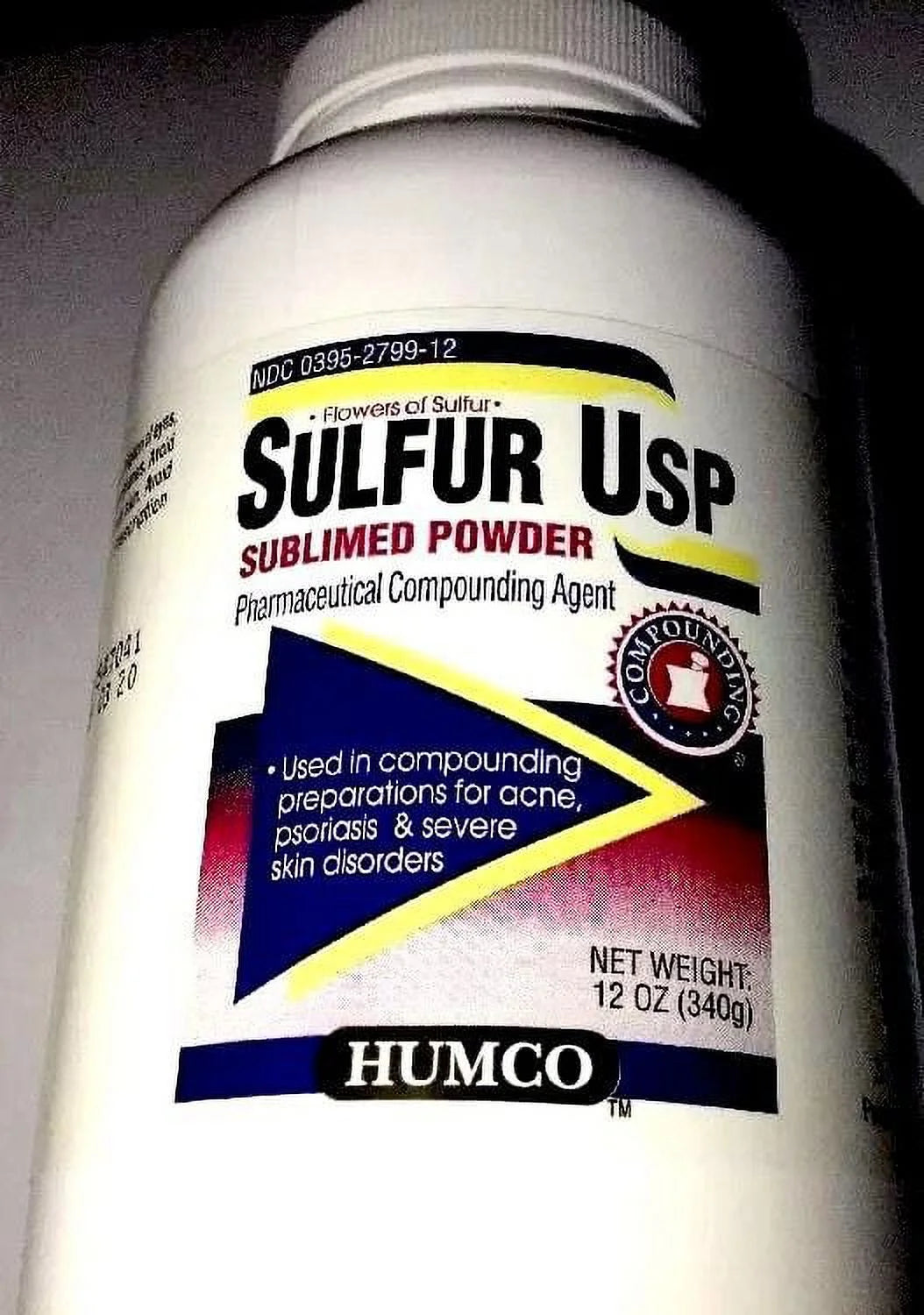 Sublimed Sulfur Powder, 12 Oz. C5691