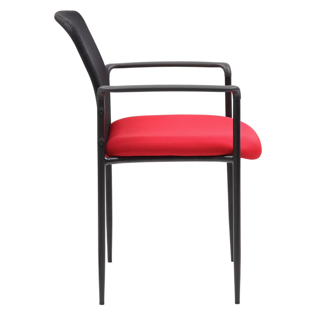 Stackable Mesh Guest Chair, Grey X952