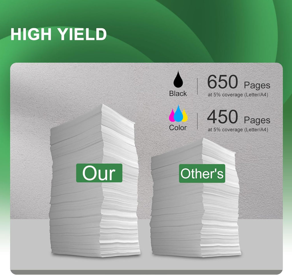 Ink Cartridges Black/Color Combo Pack High Yield 2-Pack E264
