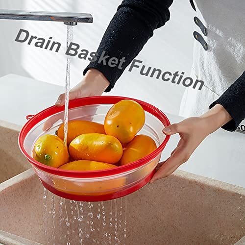 Collapsible Microwave Splatter Cover with Vent, 10.5 Inch Plate Lid, BPA Free Q639152