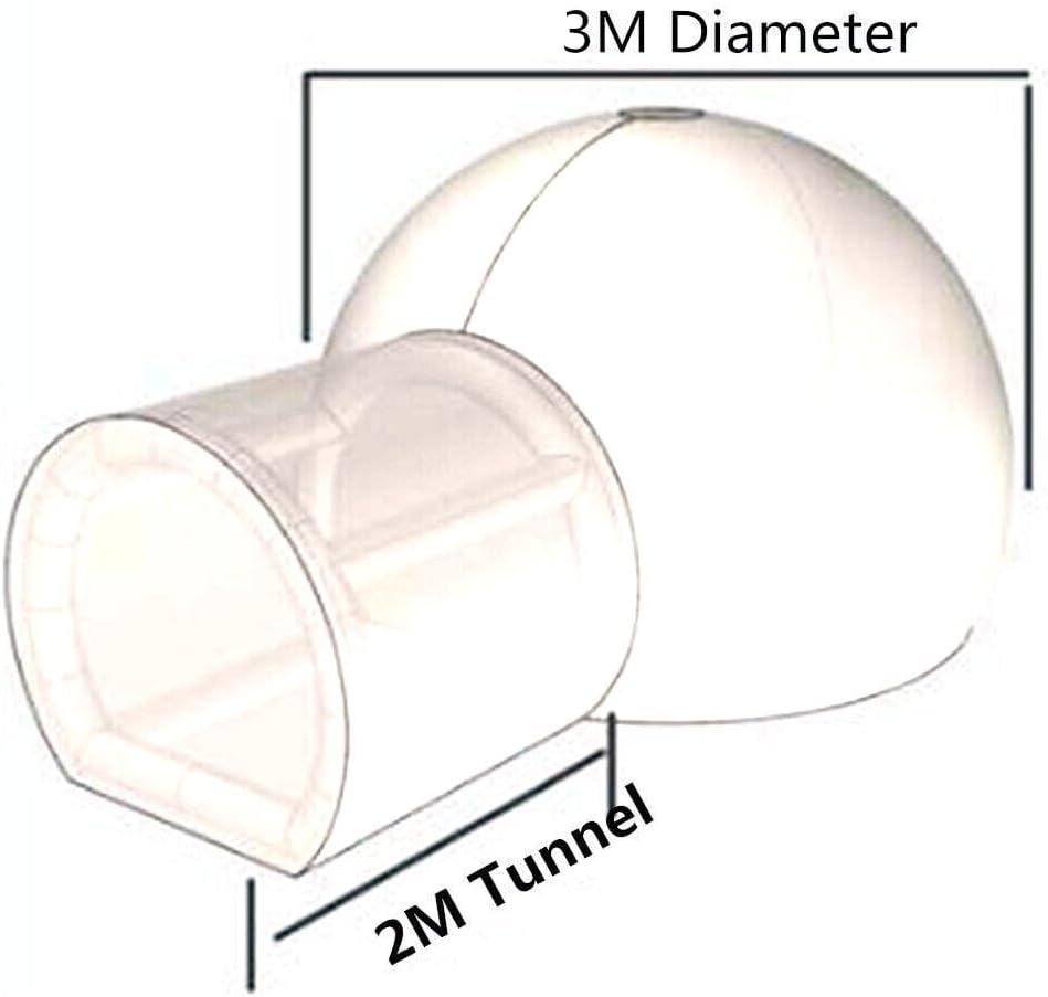 Inflatable Bubble Tent Outdoor Camping Transparent V94163