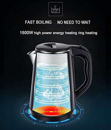 Stainless Steel Electric Kettle 1.8L Cordless with Auto Shut-Off G218