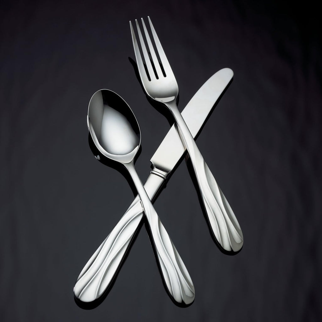 65-Piece 18/10 Stainless Steel Flatware Set J722639