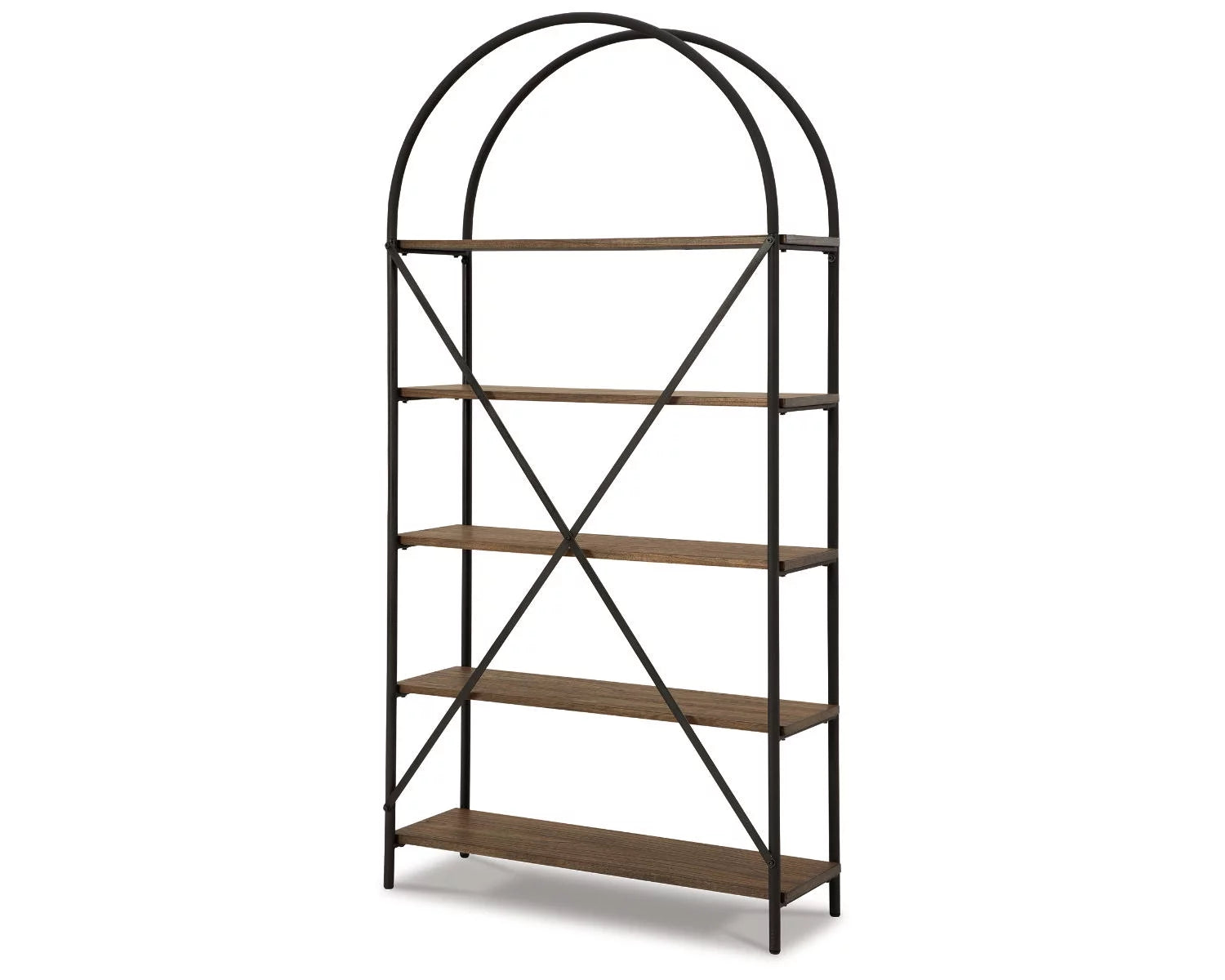 Bookcase Brown/Black U67276
