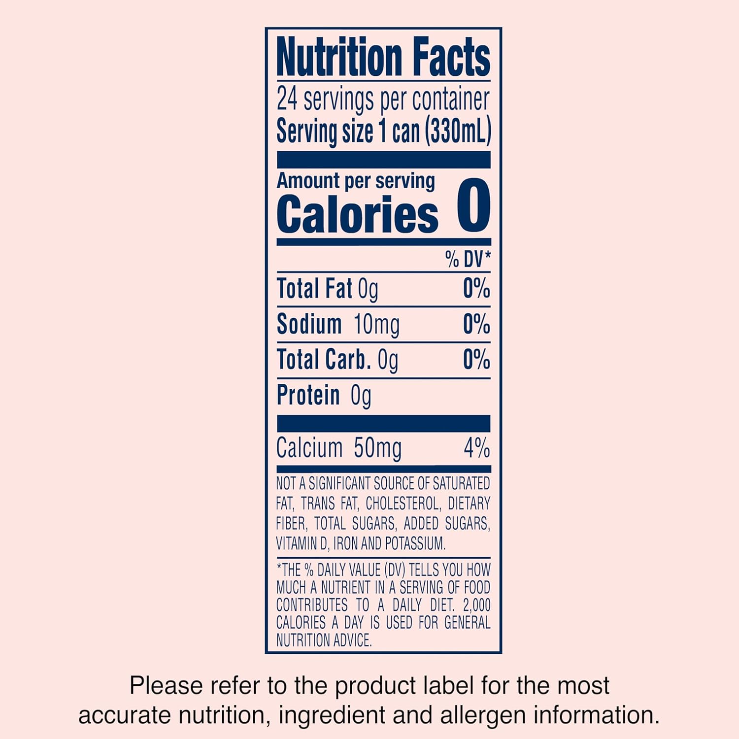 Flavored Mineral Water Variety Pack, 11.15 Fl Oz, 24 Cans Y2135