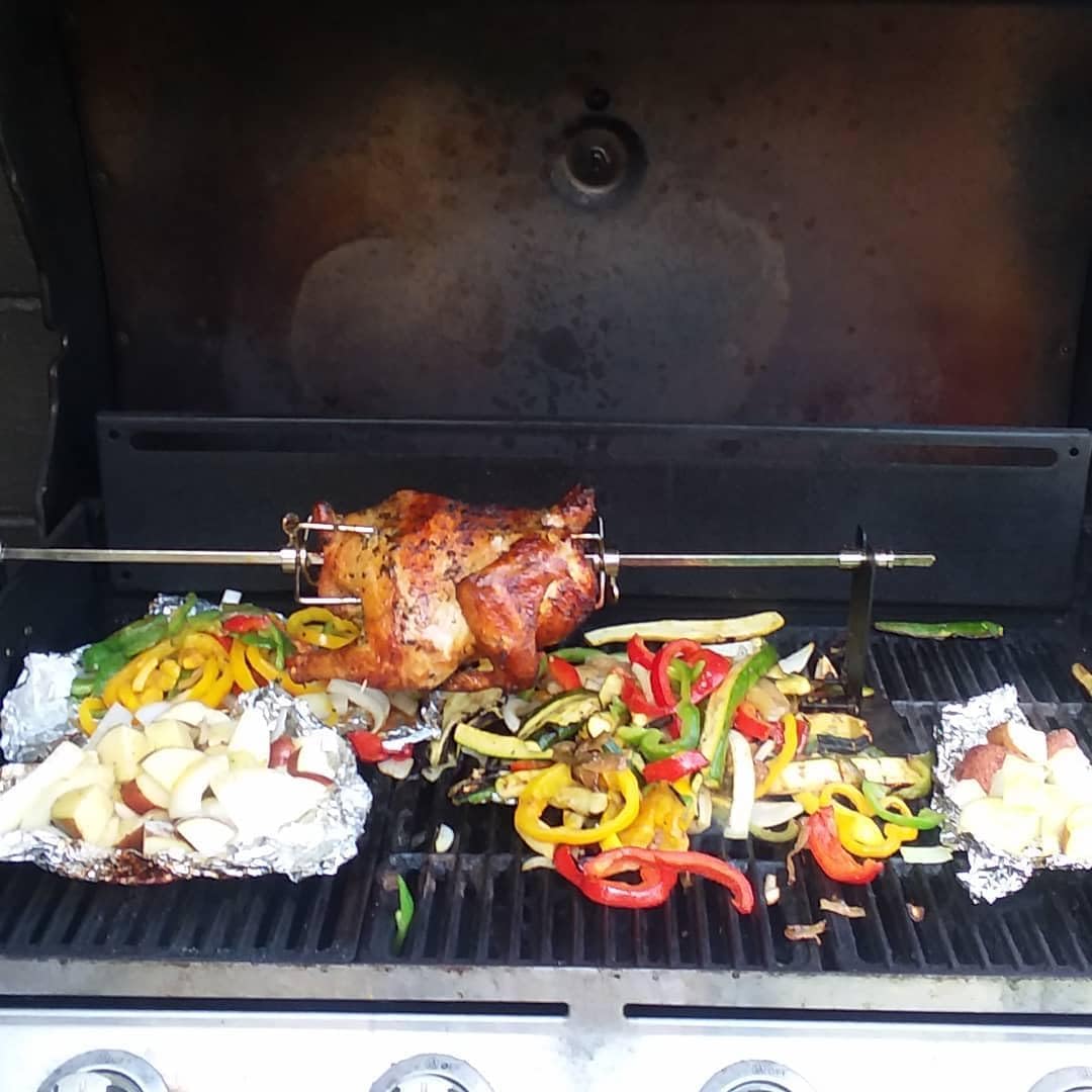 Rotisserie Grill Kit for Universal Gas Grills S56684