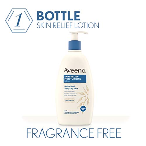 Fragrance-Free Moisturizing Body Lotion for Sensitive, Extra-Dry Skin, 18 fl. oz D560