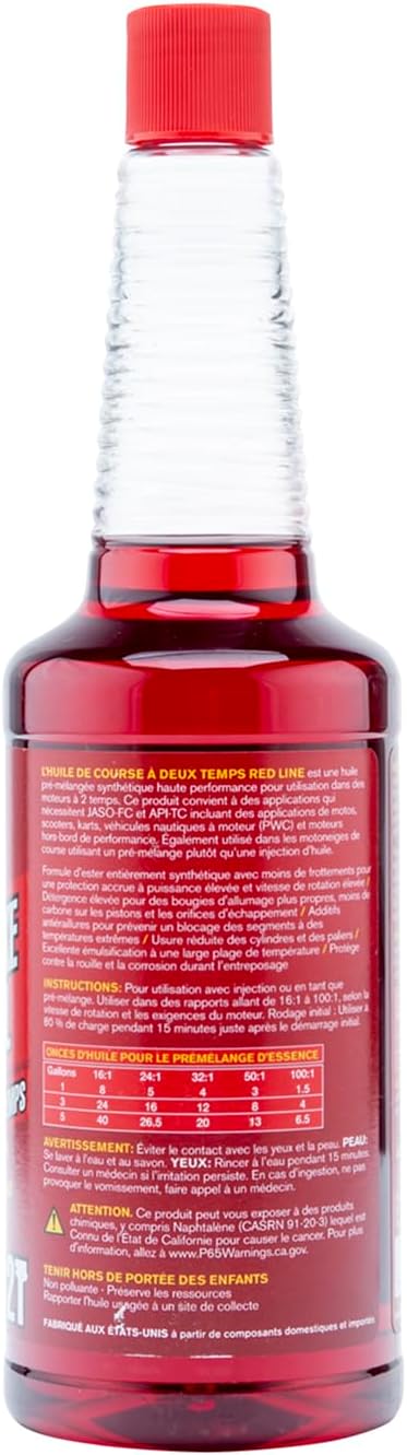Two-Stroke Racing Synthetic Oil - 16 Ounce W59524