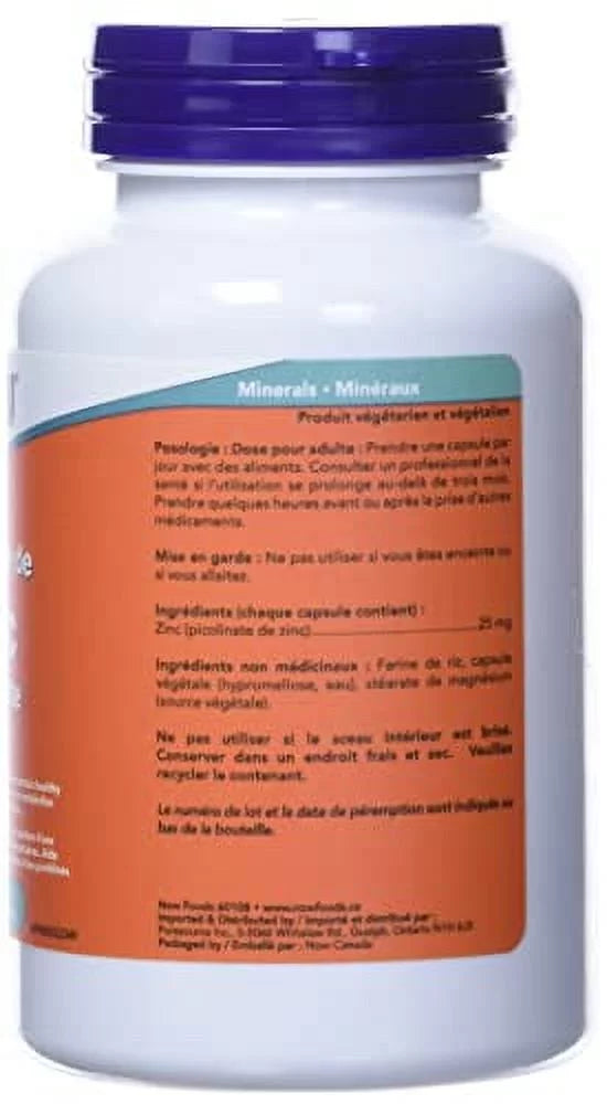 Zinc Picolinate 25mg Q50582