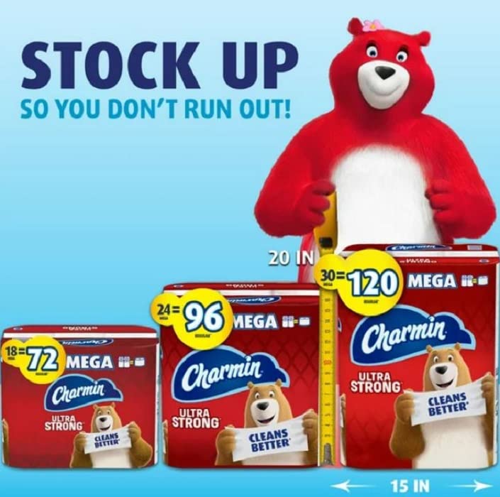 Toilet Paper Ultra Strong, 24 Mega Rolls M684