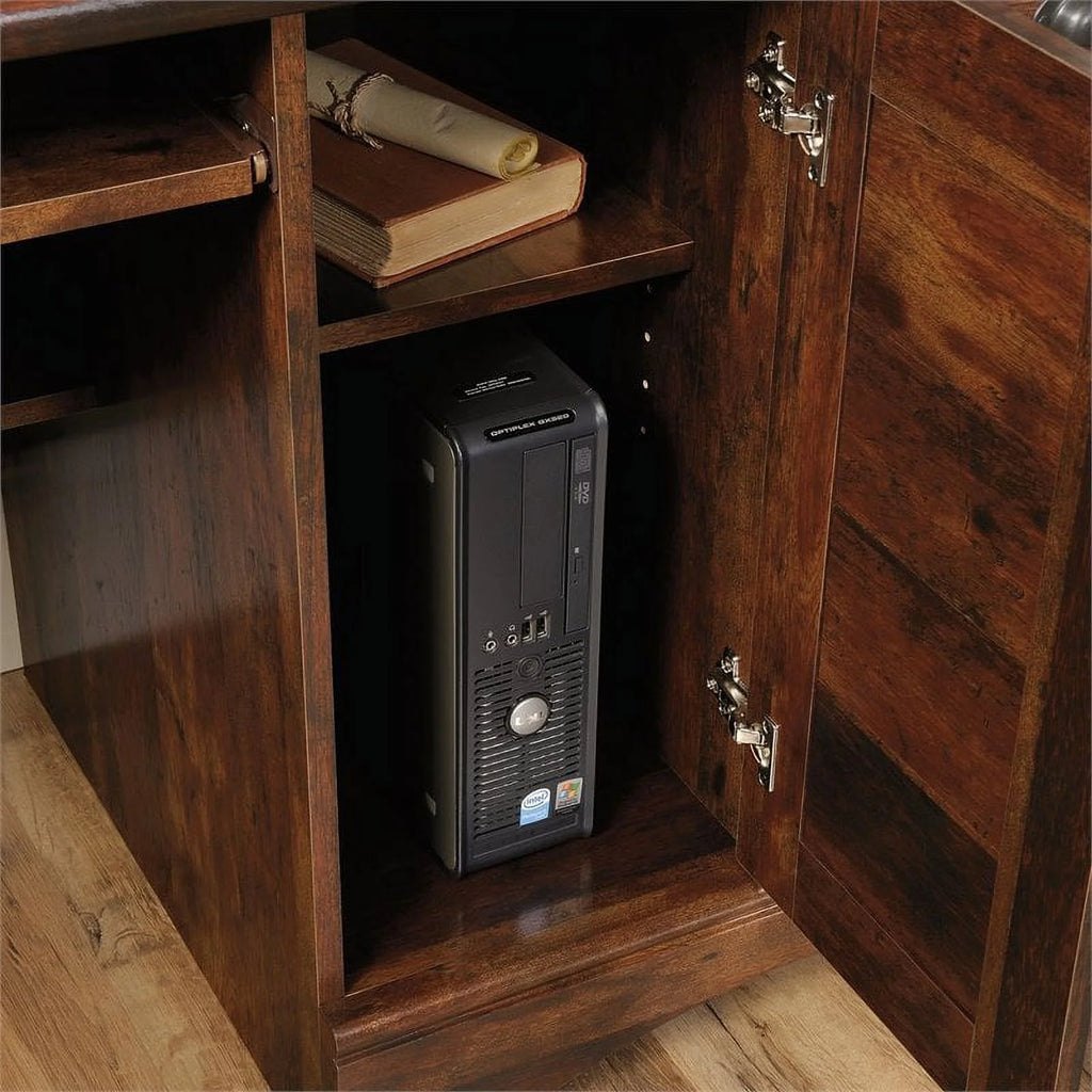 Computer Desk with Hutch, CPU Storage and Keyboard Drawer Z2354