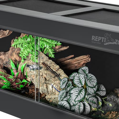 34 Gallon PVC Reptile Terrarium with Glass Sliding Door O122717