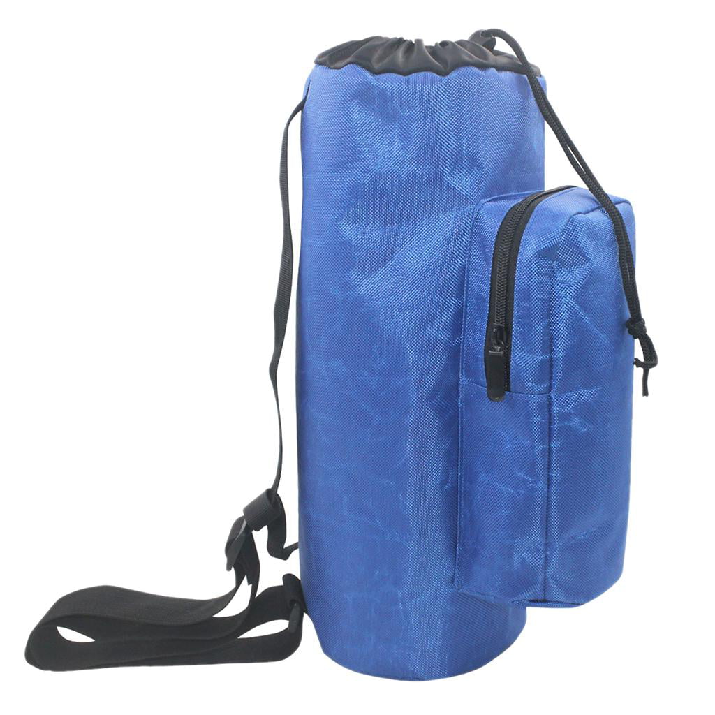 Oxygen Cylinder Tank Holder Backpack Sleeve Bag with Adjustable Shoulder Strap F27384