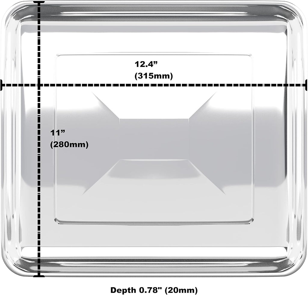 Stainless Steel Baking Tray Pan and Air Fryer Basket U81589