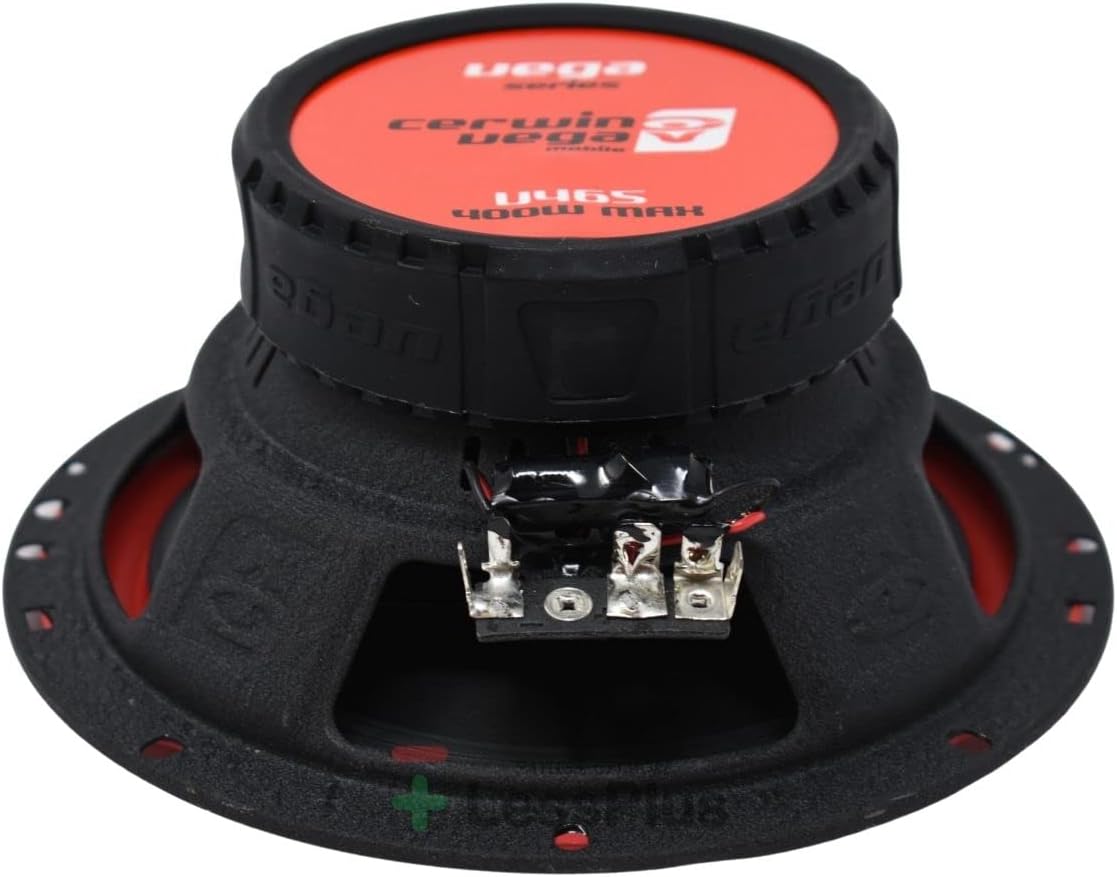 6.5" 2-Way Low-Resonant Speakers with 1" Titanium Dome Tweeter O994380