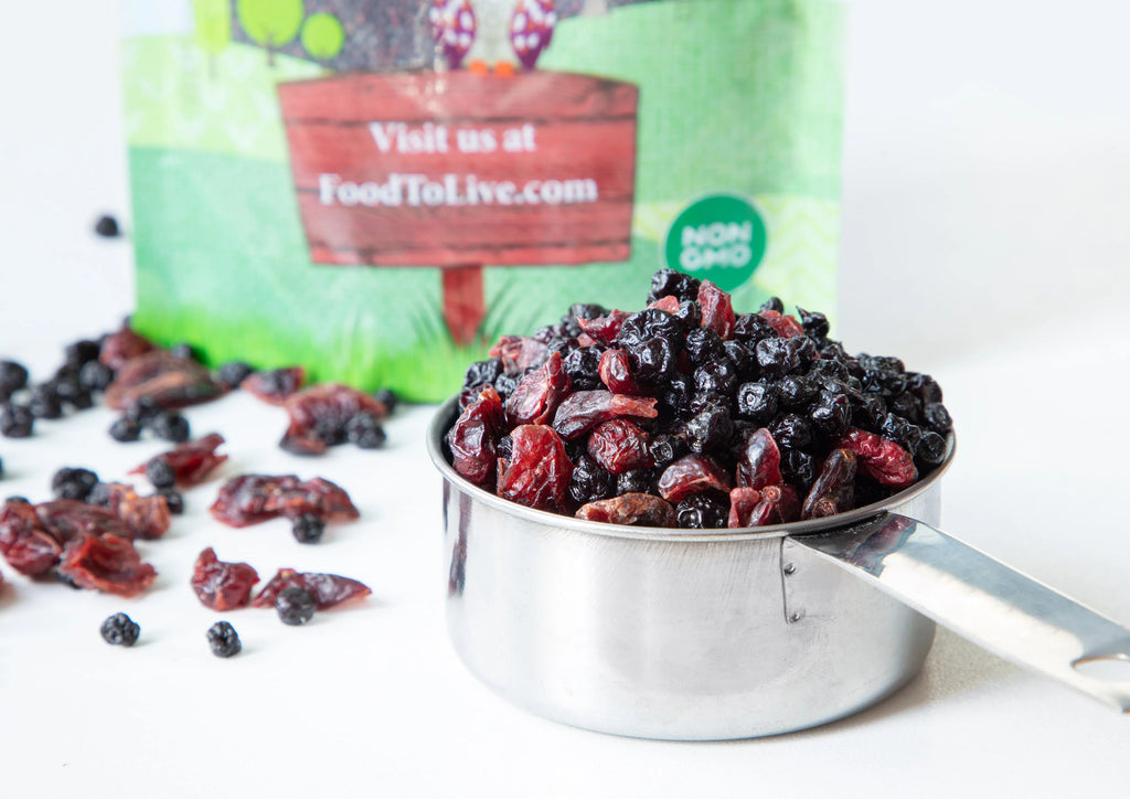 Organic Dried Berries Mix, 1.5 Pounds, Non-GMO, Unsulfured M297
