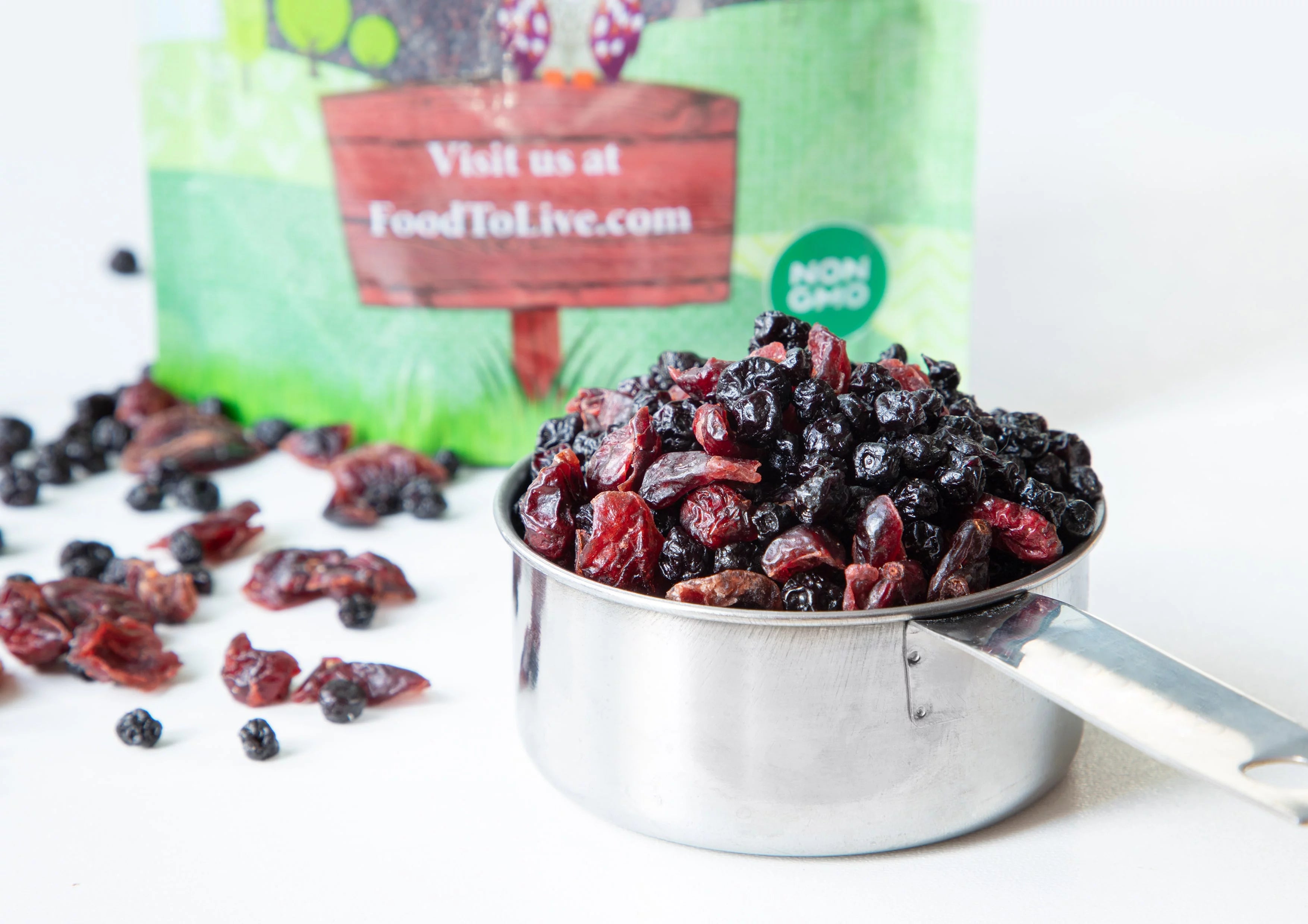 Organic Dried Berries Mix, 1.5 Pounds, Non-GMO, Unsulfured M297