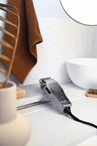Fade Master Hair Clipper, Adjustable Carbon Steel Fade Blade, Zero Gap, Aluminum Housing X3289