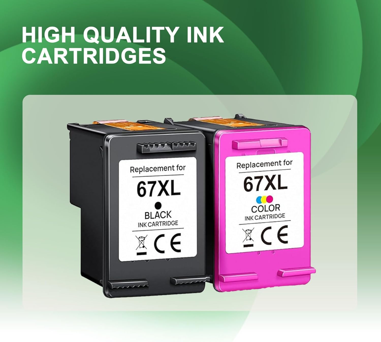 Ink Cartridges Black/Color Combo Pack High Yield 2-Pack E264