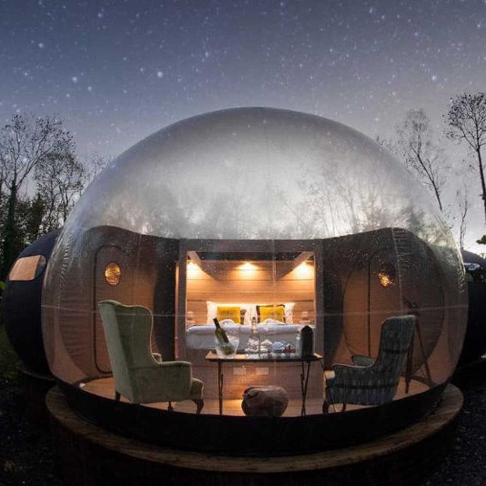 Inflatable Bubble Tent with Air Blower for Outdoor Camping Z22323