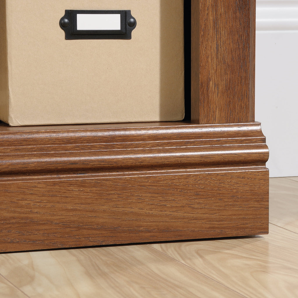 2-Shelf Bookcase, Oiled Oak Finish X5240