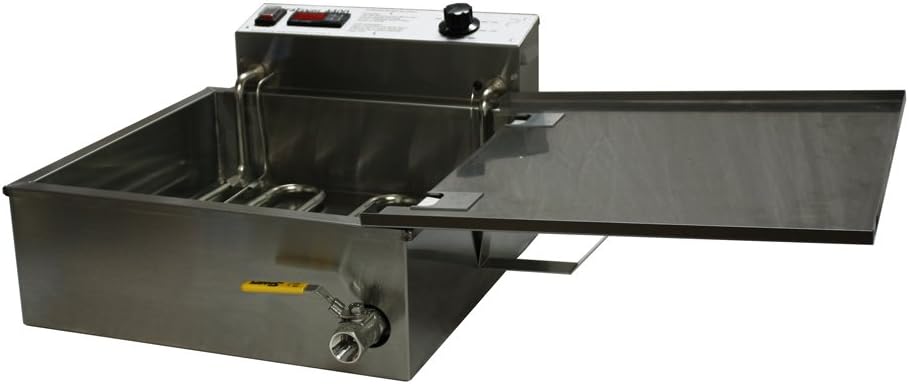 Funnel Cake Fryer Machine, 4400 Watts, 25 lb Oil Capacity, 220V D97712