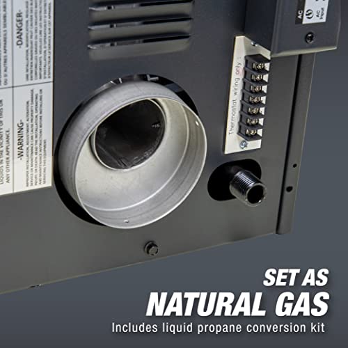 Natural Gas Unit Heater with Propane Regulator O612887