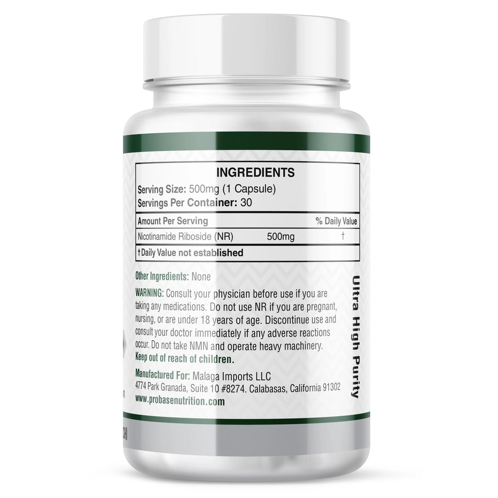 Nicotinamide Riboside Capsules 500mg H3479