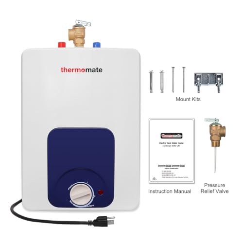 Mini Tank Water Heater Electric 2.5 Gallon Under Sink, 120V R631