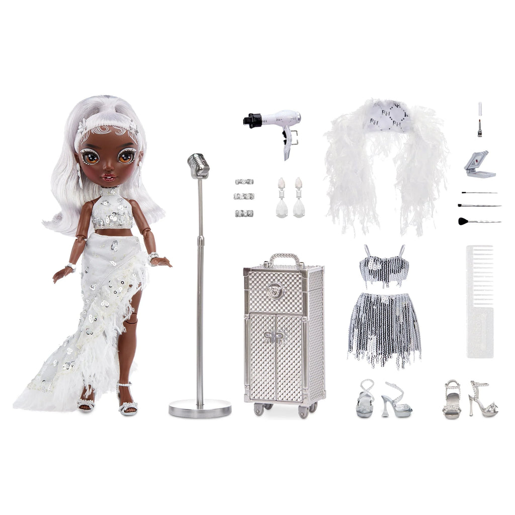 Fashion Doll with 2 Designer Outfits and Vanity Playset G30023