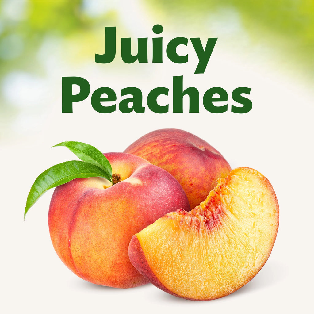 Sliced Peaches, No Sugar Added, 14.5 oz Can F23143