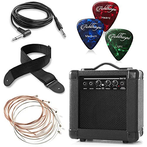 Acoustic Electric Guitar Package with 10 Watt Amp O62250