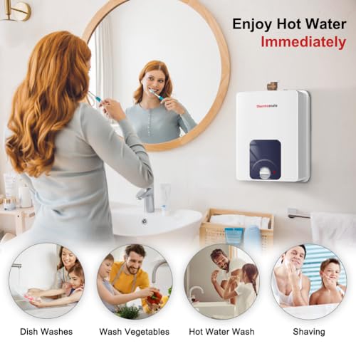 Mini Tank Water Heater Electric 2.5 Gallon Under Sink, 120V R631