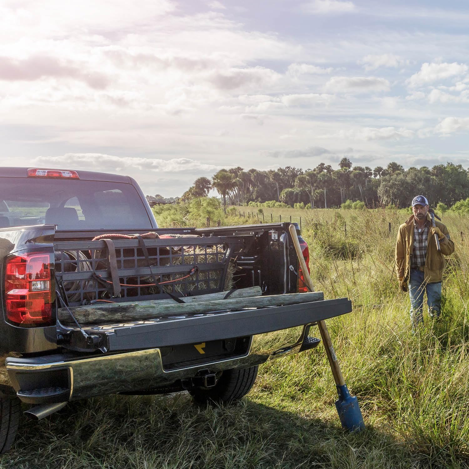 Truck Bed Organizer for 2020-2024 Chevy/GMC Silverado/Sierra 2500/3500HD 6' 10" Bed U39433