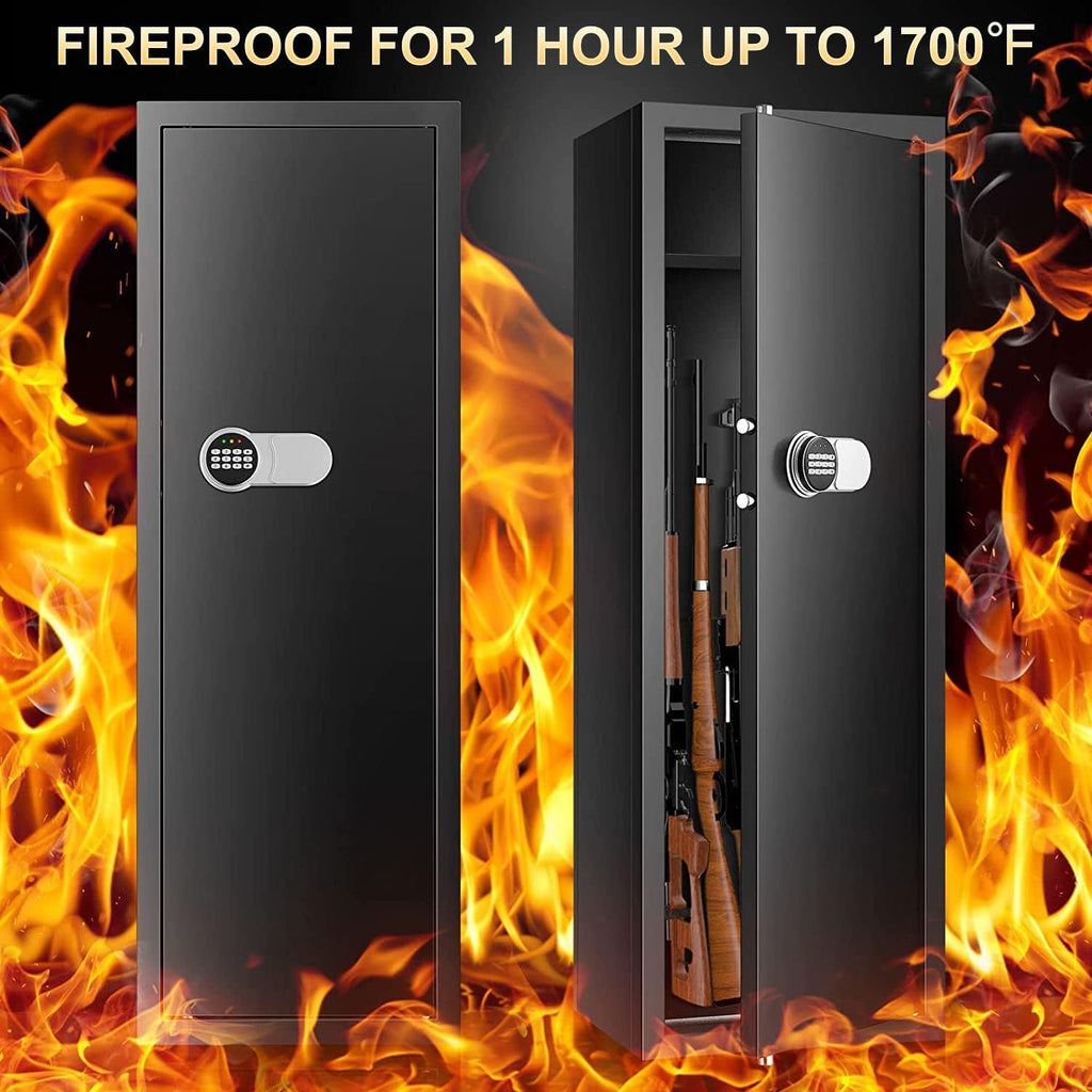 Fireproof Gun Safe for Rifles and Pistols with Digital Keypad J460503