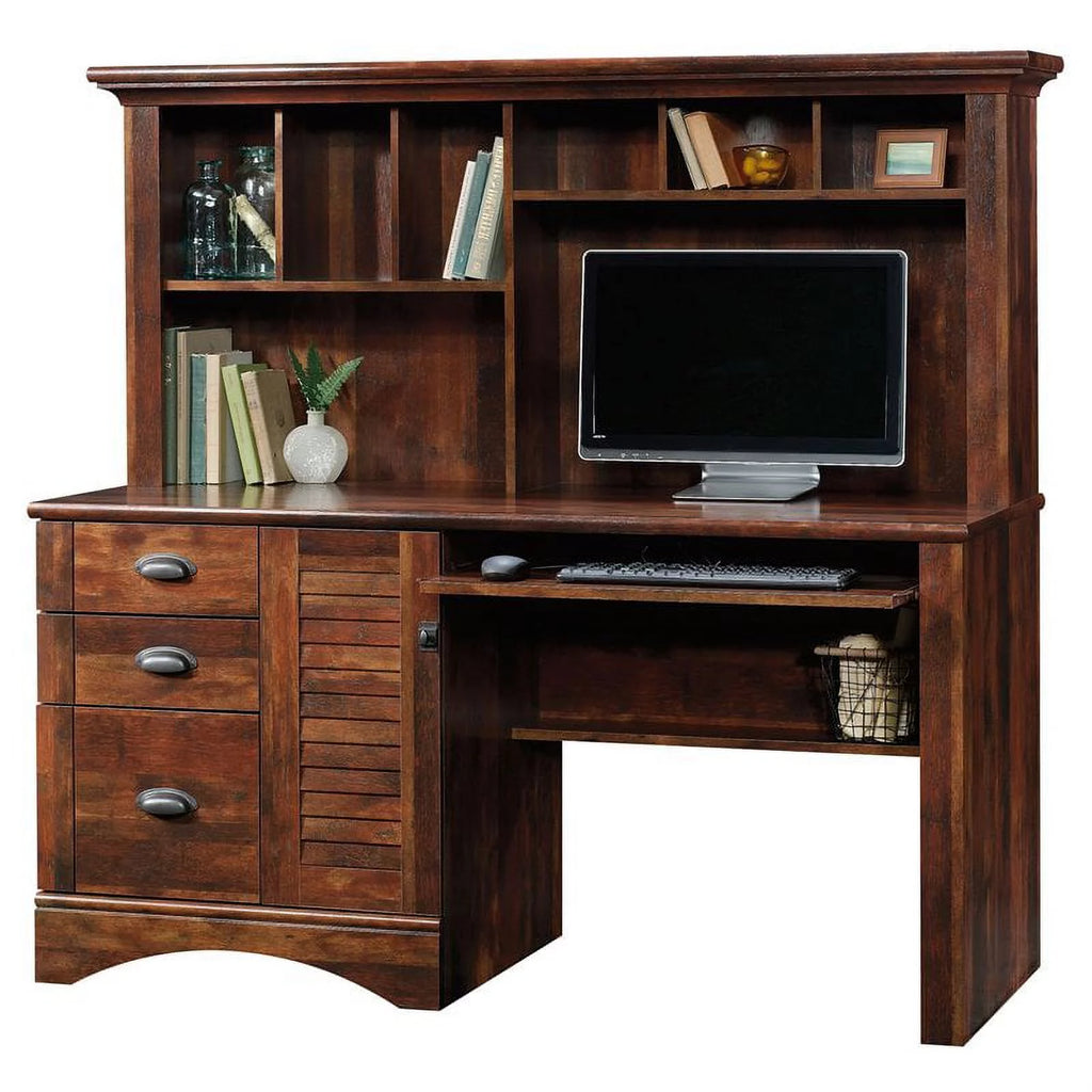 Computer Desk with Hutch, CPU Storage and Keyboard Drawer Z2354