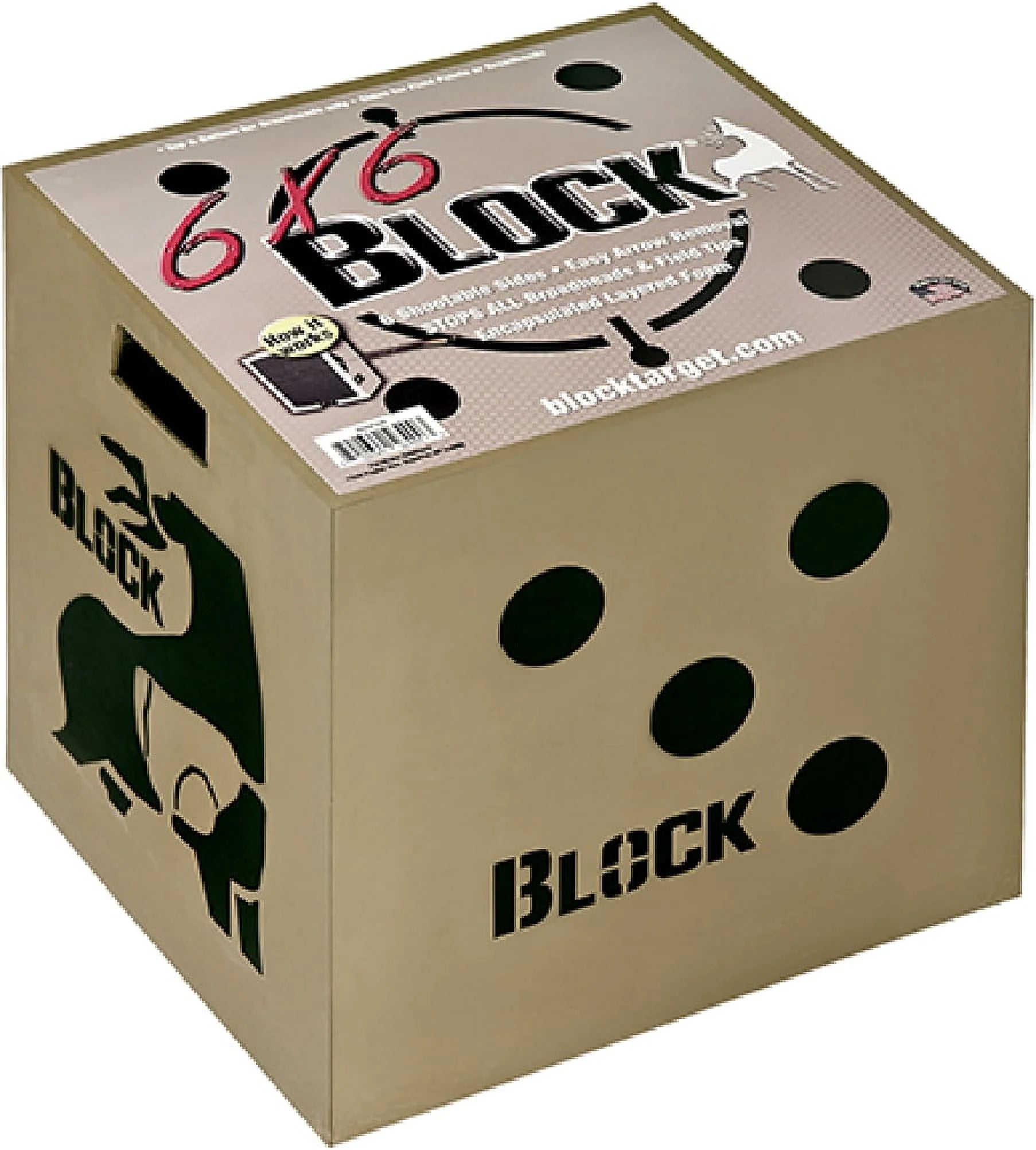6x6 Sided Archery Target 18x18x16 T726