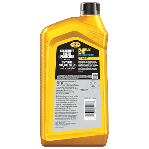 Full Synthetic 5W-30 Motor Oil, 5-Quart Z443