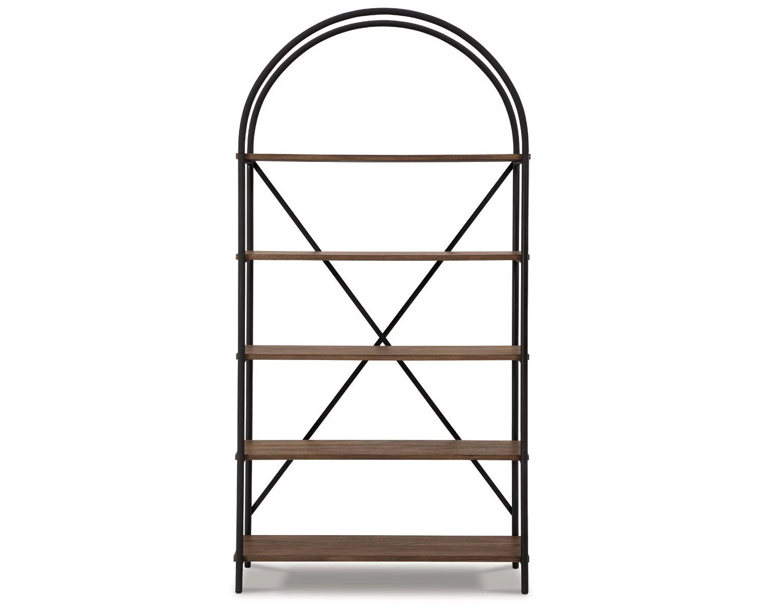 Bookcase Brown/Black U67276