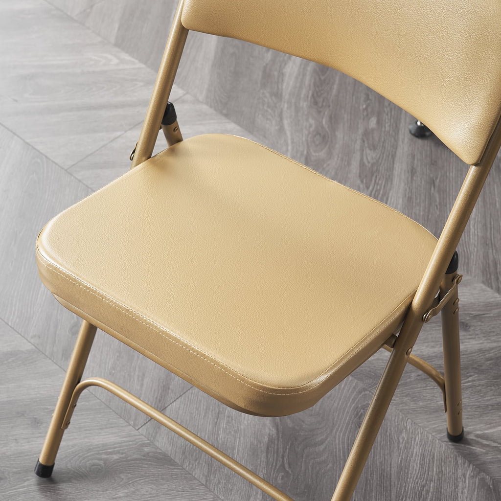 2 Pack Metal Folding Chairs with Padded Seat and Back R816178